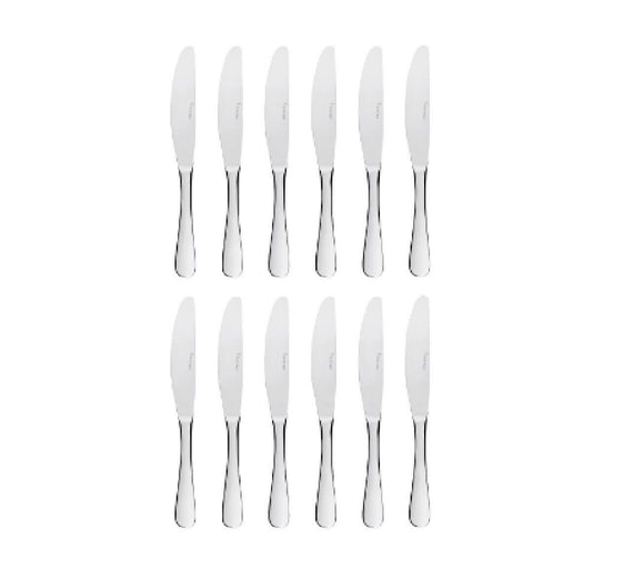 12pcs Table Knife Albany Stanley Rogers Cutlery Set Stainless Steel