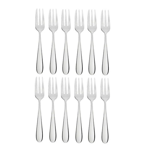 Stanley Rogers Albany 12pcs Dessert Cutlery Set Cake Fork Stainless Steel