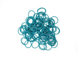 360x Hair Elastic Band Metal Free Thin Ties Snagless Ponytail Assorted