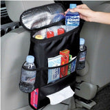 2x Set Car Back Seat Organiser Multi-Pocket Storage Bag Organizer Holder Travel