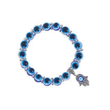 Evil Eye Bracelet Hamsa Hand Greek Turkish Mati Bangle Jewellery Adults Gift