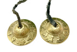 Tingsha Bell Brass Meditation Yoga Prayer Spiritual Healing Tibetan - B