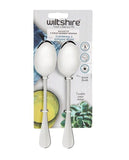 Set 8pcs Dessert Spoons Wiltshire Baguette Cutlery Spoon Stainless Steel Kitchen