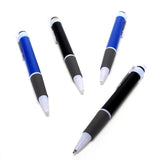 8x Pen Standard Retractable Ballpoint Pen Fine Point 0.7mm - Black and Blue