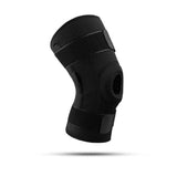 Hinged Knee Brace Adjustable Open Patella Support Swollen Tendon Ligament - L