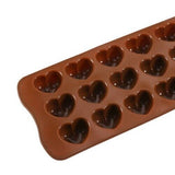 3D Love Heart Silicone Mold Cake Chocolate Ice Cube Soap Tray Baking Mould Tools