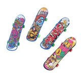 4pcs Mini Pack Finger Board Skateboard Deck Toys Gift Kids Children Party
