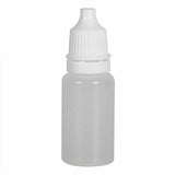 50x Clear Empty Plastic Dropper Bottles Squeezable Drop Liquid Container 5ml