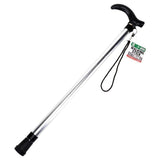 Lightweight Adjustable Walking Stick Aluminium Travel Cane Non Slip Compact