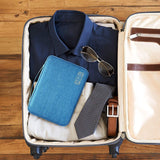 Universal Electronics Organiser Travel Bag Cable Organiser Accessories - Sky