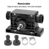 Hand Electric Drill Pump Drive Self Priming Pump Water Oil Fluid Transfer Small