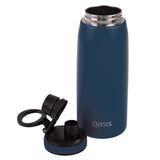 Oasis Stainless Steel Double Wall Insulated Sports Bottle Screw Cap 780ml -Navy