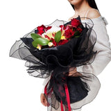 100 Sheet Black Wrapping Tissue Paper Acid Free Ream 21GSM