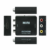Video Cable Converter 1080p Upscaling Composite AV CVBS 3RCA to HDMI