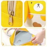 Portable Insulated Thermal Cooler Cartoon Lunchbox Tote Picnic Bento - Blue