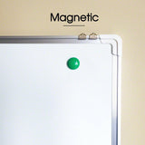 Portable Magnetic Home and Office Board Whiteboard Marker Eraser Button 90x60cm