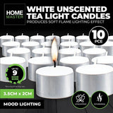 20pcs Unscented Tealight Candles Home Master Home Décor Party Wedding