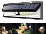 118 LED Solar Powered Motion Sensor Security Light Waterproof Garden Lamp Lights