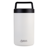 Oasis Stainless Steel Double Insulated Food Jar Container Flask 700ml -Alabaster