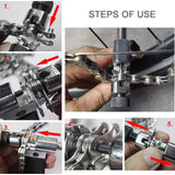 Bicycle Chain Breaker Tool Bike Link Splitter Cutter Connect Pin Remover Repair