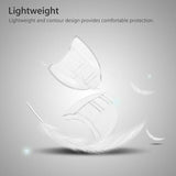 4 Pairs Clear Eye Goggles Side Shields Protection Universal Flexible For Glasses