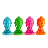 Baby Buddha Incense Burner Holder Home Decor Aromatherapy Yoga -Blue Health