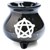 Candle Oil Burner Witches Brew Cauldron Ceramic Bowl Aromatherapy Oils Wax Melt