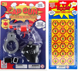 Cap Gun Police Special Play Set Holster Belt Handcuffs Pistol Costume Accessories