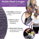 Silicone Bead Body Wrap Hot/Cold Reusable Instant Relief Relieve Pains Aches