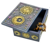 Mythology Goddess Of The Moon Star Box Purple