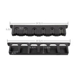 Rack Fishing Pole Holder 6-Rod Tackle Wall Fishing Rod Storage Fixed Stand