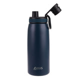 Oasis Stainless Steel Double Wall Insulated Sports Bottle Screw Cap 780ml -Navy