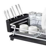 D.Line "Pinnacle" Aluminium Dish Rack Drying Drainer Board Tray Organiser