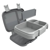 Bentgo Lunch Box With Compartment Bento-Style Lunchbox Container  Silver