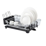 D.Line "Pinnacle" Aluminium Dish Rack Drying Drainer Board Tray Organiser