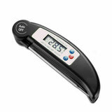 Digital Food Thermometer Probe Temperature Kitchen Cooking BBQ Meat Jam Black