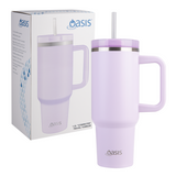 Oasis Stainless Steel Double Wall Insulated Commuter Travel Tumbler 1.2L Orchid