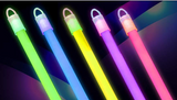 4x Glow in the Dark Sticks Tube Hook Glowsticks Lanyard Fun Party Decor 10cm