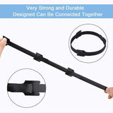 100pcs 15cm Reusable Cable Tie Nylon Hook Loop Strap Cord Ties for PC TV Organiser