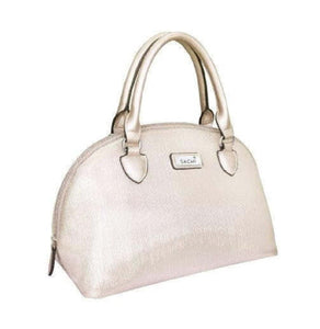 Stylish Shell Handbag Insulated Lunch Tote Purse Cooler Bag Nude