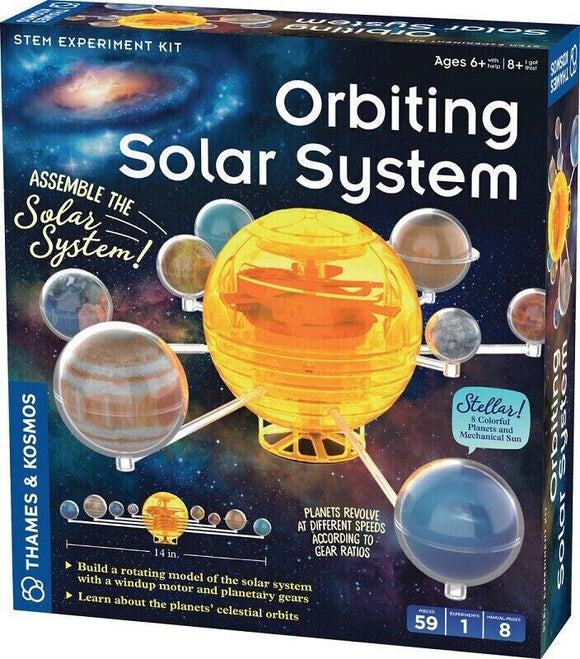 Orbiting Solar System - Builda Rotating Model of the Solar System