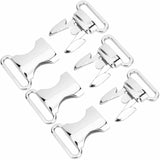 5x Metal Side Release Buckle Slider Clip Webbing Strap Paracord Bracelet Collar