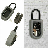 10-Digit Combination Lock Key Safe Storage Box Padlock Security Home Outdoor