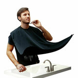 New Facial Hair Beard Shave Apron Cape Shaving Bib Whisker Black