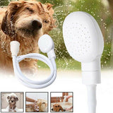 Pet Shower Spray Hose Single Tap Sink Bath Washing Holder Dog Head Attachment