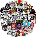 50pcs Star Wars Vinyl Stickers Decal For Kids Car Skateboard Sticker Laptop P1