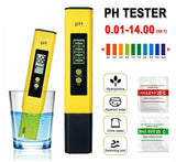 PH Meter Portable Hydroponics Water Tester Pen Aquarium Pool Digital Test