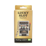 KeyChain Lucky Slot Key Ring Jackpot Xmas Novelty Gift Kringle Game