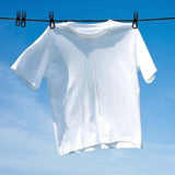 2pcs 12 Clips Camping Rope Peg Washing Clothes Line Travel clothesline Blue
