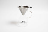 Coffee Maker Pour Over Borosilicate Glass Manual Coffee Dripper Kitchen